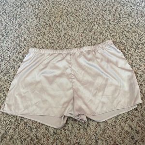 Silk Pajama Shorts